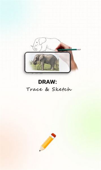 draw trace sketch画画软件截图