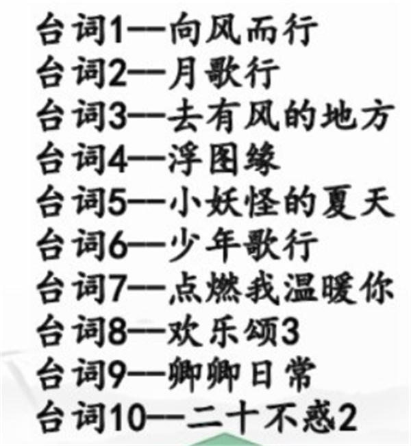 《汉字找茬王》连线电视剧怎么过