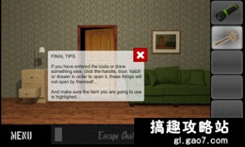 密室逃脱之逃离第1关攻略 Escape Challenge第1关图文攻略