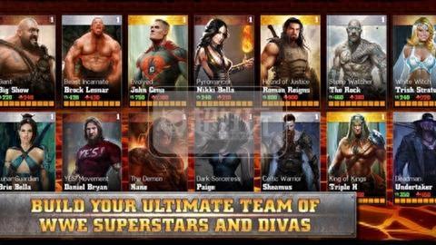 wwe immortals(wwe众神谱)人物角色技能和操作技巧攻略